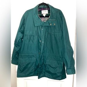 Eddie Bauer mens green jacket